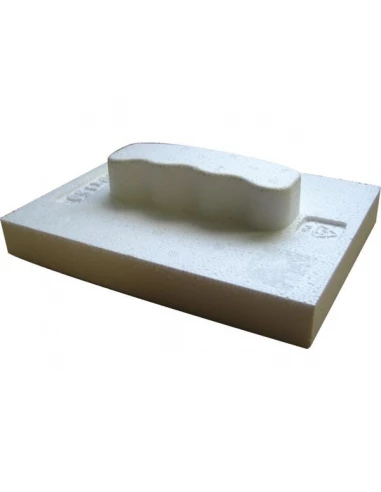 Frottoir polystyrène expansé 15x20 cm rectangulaire pour maçon
