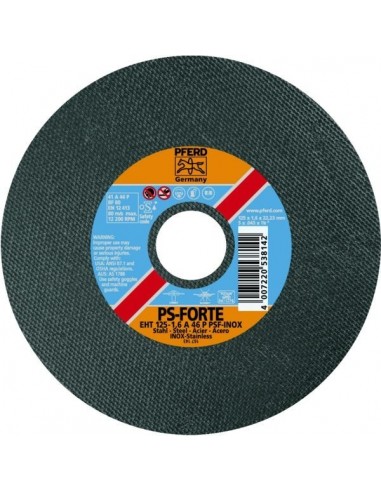 25 disque a tronconner psf inox eht 230 - 1 9 - a 46 p psf inox-22 23