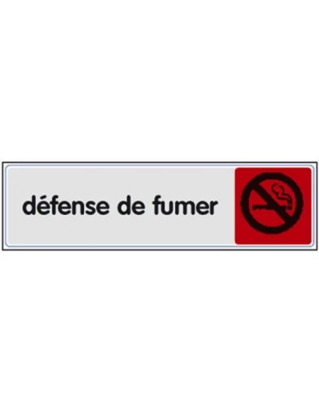 Plaque signalisation 170 x 40mm plexiglass couleur 425 prive
