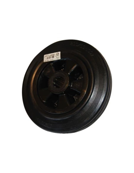 Roue serie caoutchouc noir standard diam 250 - 25r