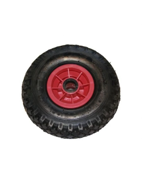 Roue serie pneumatic gonflablenoir diam 260 x 74 x 25 alesage 20