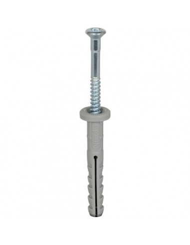 Cheville à frapper Fischer 5x25 Fixation rapide pour matériaux pleins et creux - FISCHER