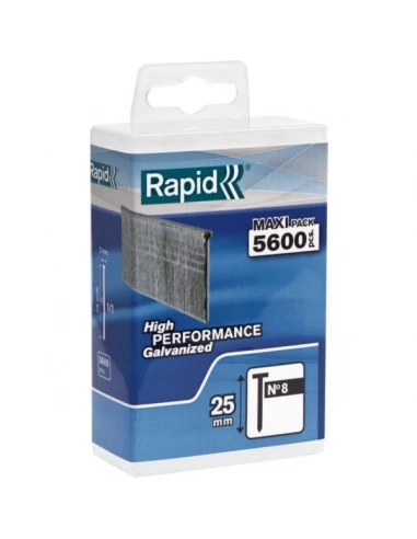 Pointe n° 8 avec tete menuiserie pour alu940 - boite de 5700