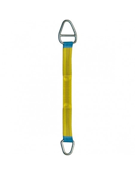 Elingue sangle plate a anneauxmales largeur 60 mm lg 2,50 m 2 t