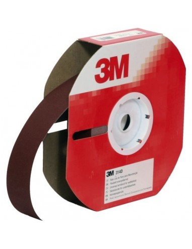 Rouleau d'atelier 3m314d toilesouple 50 mm x 25 m grain 120