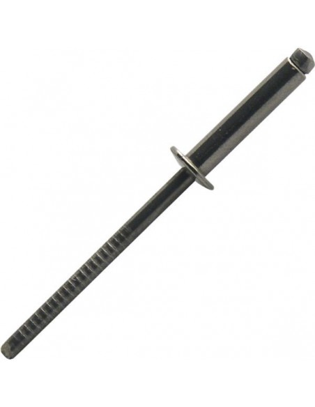 Rivet inox tete plate a2 diam 4 8 x 10 mm - sbox de 250