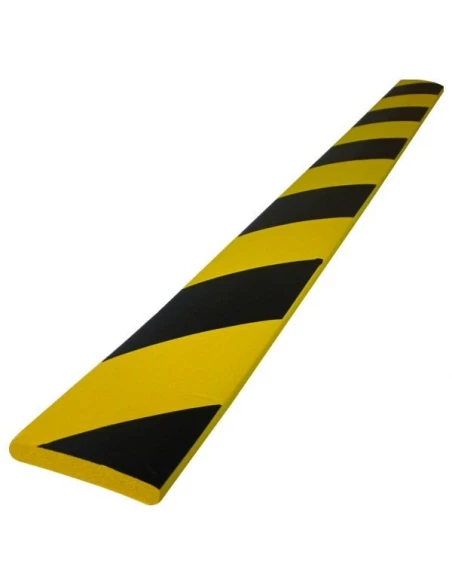 Protection pour coins mousse noir-jaune -30x30x8 -l 70-70