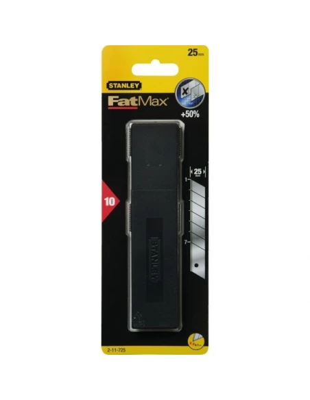 Lames Pour Cutter 18mm. 10 Lames 2-11-718 Stanley