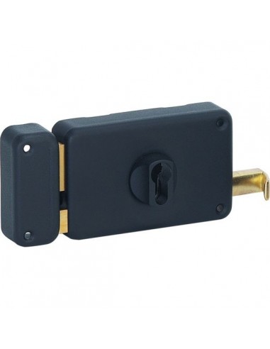 Boitier serrure applique horizontal cyl profile 140 x 88 mmaxe 60 ga