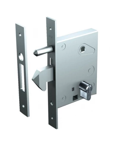 Coffre pour serrure a crochet954 et 955 pour tube carre de50