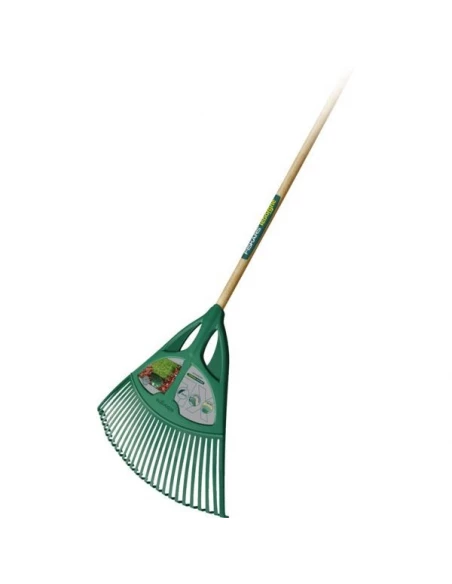 Balai à gazon/feuilles en plastique XL 27 dentes x 65 cm - LEBORGNE