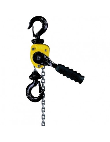 Palan a levier à rochet capacité 250 Kg course 1.5 m - yalehandy