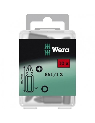 10 Embout de vissage torsion lg 25 mm torx t30