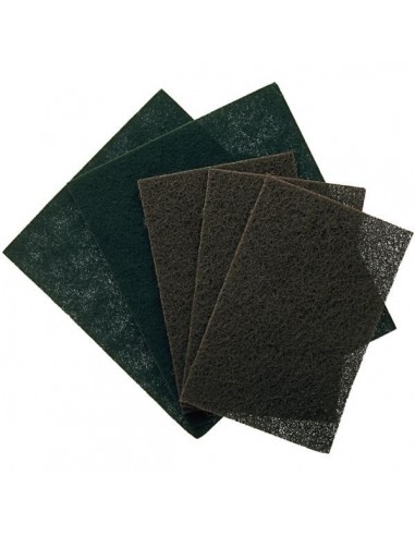 10 Feuille scotch-brite cf-sh 230x 280 mm a rouge tres fin