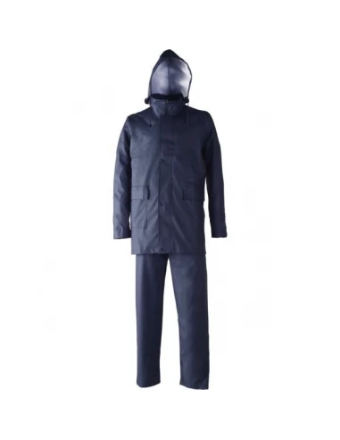 Ensemble de pluie polyurethane pvc kaki taille m