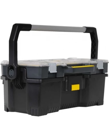 Boite a outils avec organiseurtransparent 60 cms -31 l