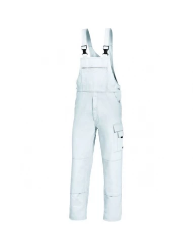 Cotte a bretelles 100 % coton gris fonce taille42