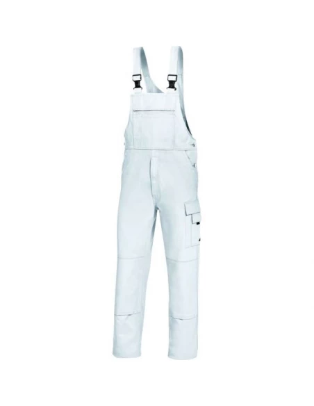 Cotte a bretelles 100 % coton gris fonce taille42