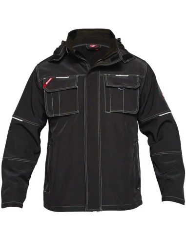 Blouson softshell combat noir280 grs taille xxl