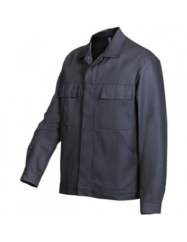 Blouson homme 100 % coton bleu roi taille 58-60