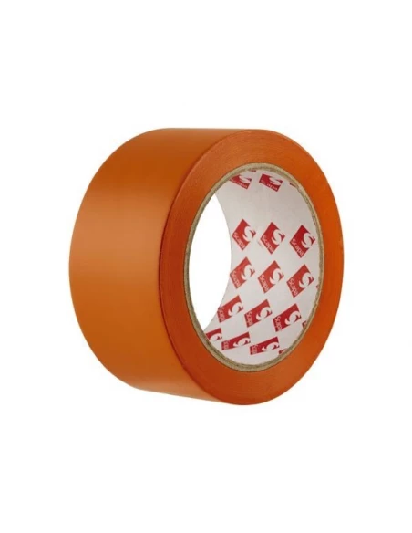 24 Ruban adhesif pvc batiment 33mx75mm orange 297