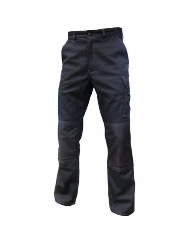 Pantalon typhon blanc gris poches genoux en 14404