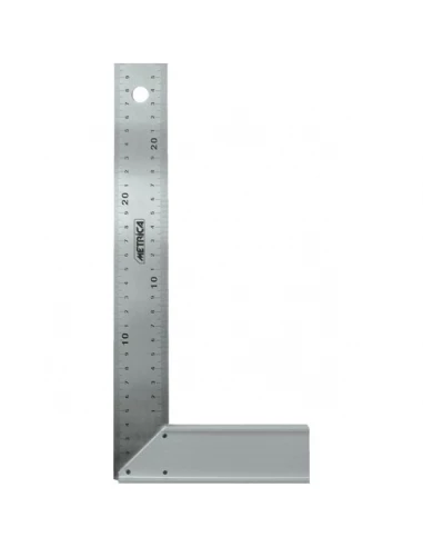 Equerre de menuisier lame graduation gravee 400 mm