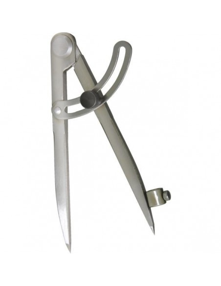 Compas porte crayon à charniere avec support lg 200 mm