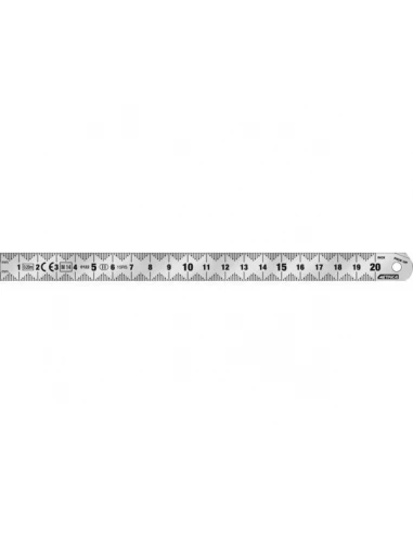 Regle flexible chromee pick-up200 mm x 15 mm x 0 5 mm