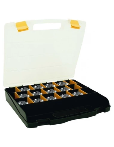 Coffret bande pleine inoxet 50 colliers inox