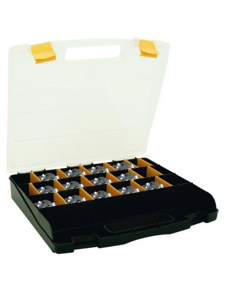 Coffret bande pleine inoxet 50 colliers inox