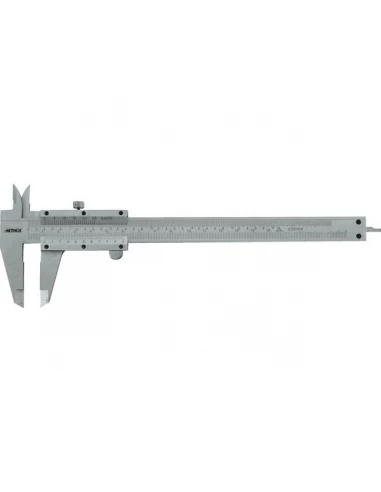 Pied a coulisse blanc à vis 155 mm