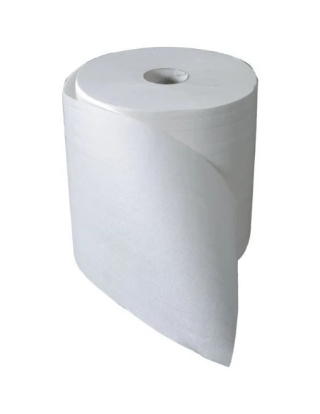 Bobine ouate 800 formats blanche 2 plis colles 23 1 x 23 cms