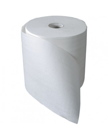 Bobine ouate 1000 formats blanche 2 plis colles 23 1 x 23 cms