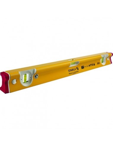 Niveau profile 'r' - alu - 2 fioles verticales, 1 horizontale - 100 cm