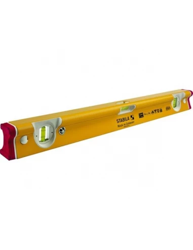 Niveau profile 'r' - alu - 2 fioles verticales, 1 horizontale - 100 cm