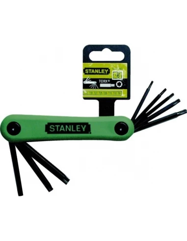 Jeu de 8 cles males torx : t9