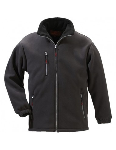 Veste angara micropolaire 450grs grise taille l