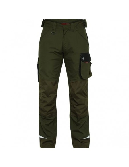 Pantalon Galaxy Forest Green Confort et robustesse professionnels - engel workwear