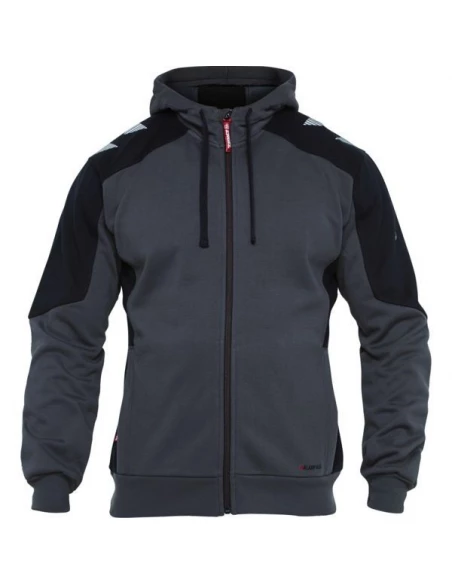 Sweat cardigan galaxy blanc-noir txl