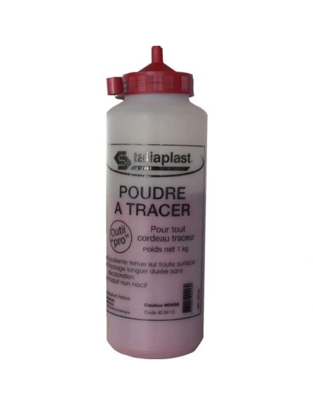 Poudre a tracer rouge 1000g