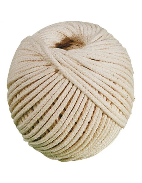 Cordeau coton tresse 40m fil diam 2mm