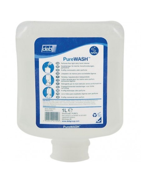 6 Lotion lavante pour les mains estesol lotion pure cartouche retractable 1 l