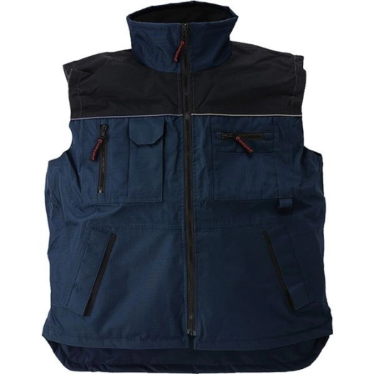 Gilet ripstop bleu marine 100% polyester end pvc taille xxxl - COVERGUARD