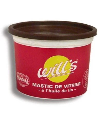 Mastic vitrier pur lin mondial naturel seau 5kg