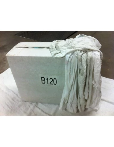 Chiffon d'essuyage carton distributeur de 10kg blanc n°2