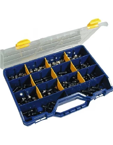 Raccord autobloq coneix:coffret 100 pces-14 casiers