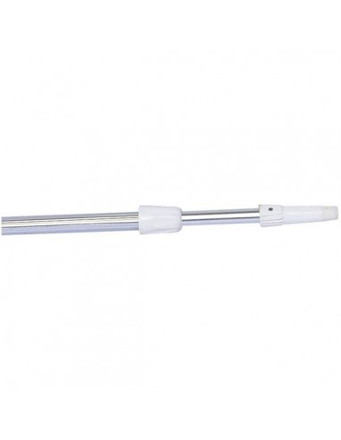 Manche telescopique acier laque embout vis 2 x 1 5 m pour 739