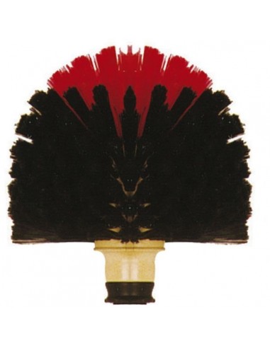 Tete de loup boule pro melange crin-synthetique et douille à vis - Brosserie THOMAS