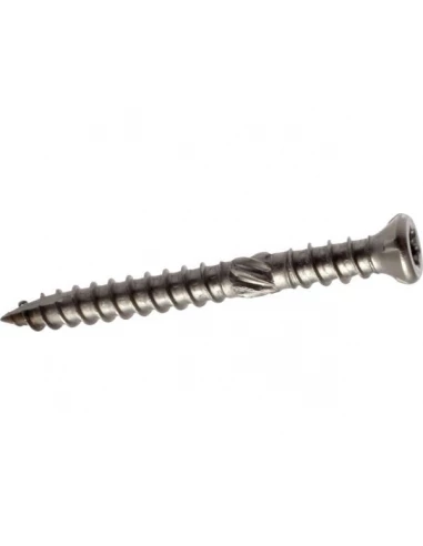 Vis terrasse tf reduite 6 lobes double filet 5x50 a2 boite de 200